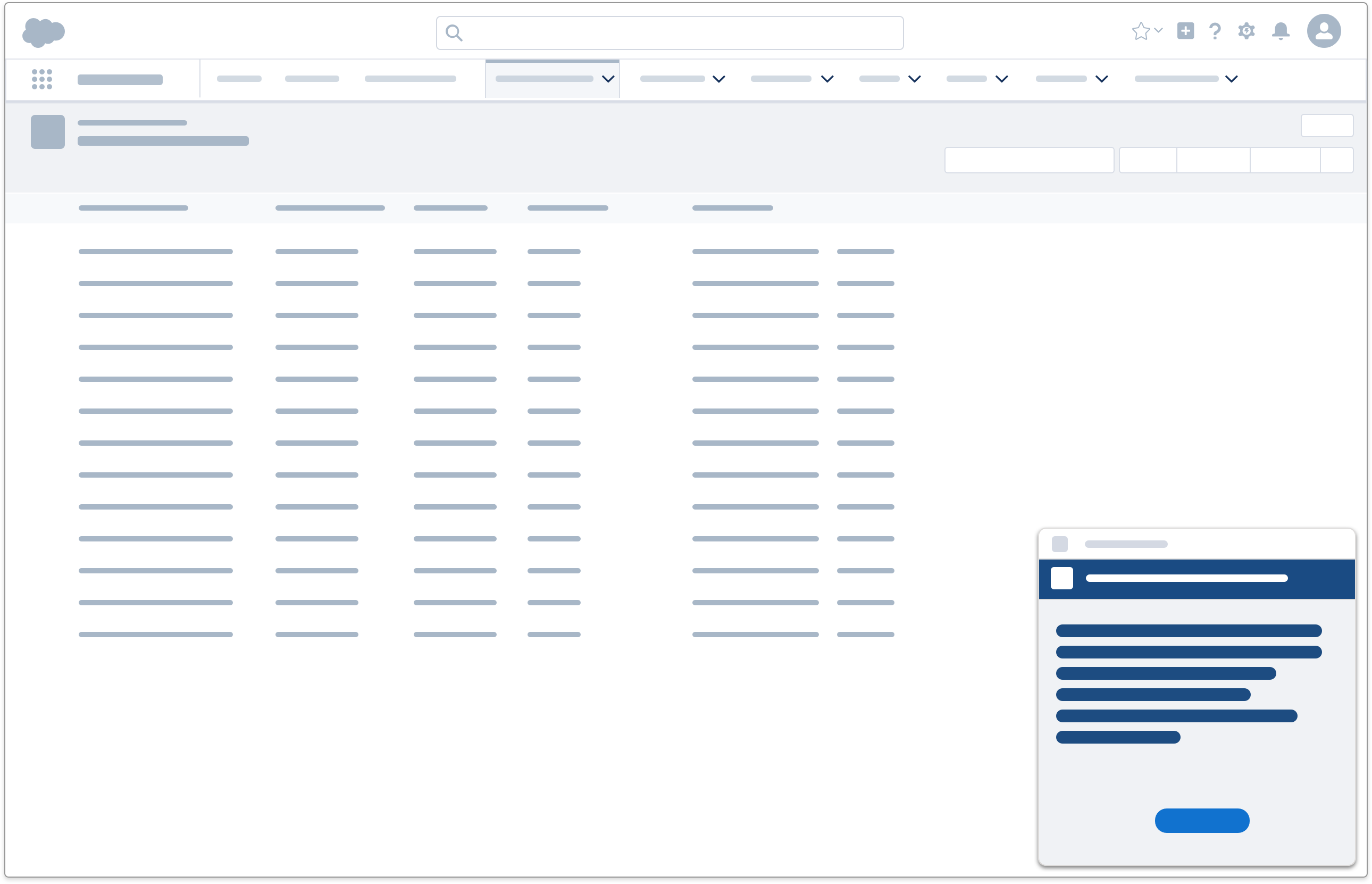 Docked assistance featured on application wireframe.